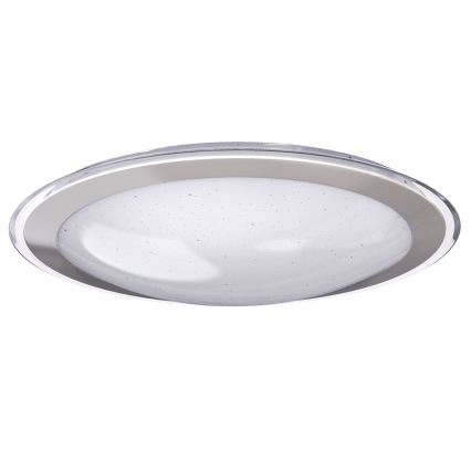 Aigostar - LED Stmívatelné stropní svítidlo LED/30W/230V 2700-6500K pr. 42,9 cm chrom + dálkové ovládání