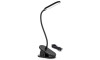 Aigostar - LED Stmívatelná nabíjecí stolní lampa s klipem LED/2,5W/5V černá