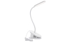 Aigostar - LED Stmívatelná stolní lampa s klipem LED/2,5W/5V bílá