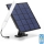 Aigostar - LED Stmívatelná trubice se solárním panelem LED/3,2V 3000K/4000K/6500K IP65 + dálkové ovládání