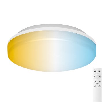 Aigostar - LED Stmívatelné koupelnové stropní svítidlo LED/24W/230V 3000K-6500K IP54 pr. 33 cm + dálkové ovládání