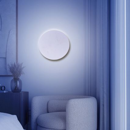 Aigostar - LED Stmívatelné nástěnné svítidlo MESH Smart LED/12W/230V 2700-6500K bílá