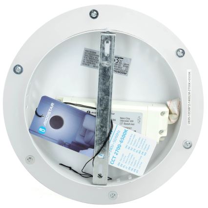Aigostar - LED Stmívatelné nástěnné svítidlo MESH Smart LED/12W/230V 2700-6500K bílá