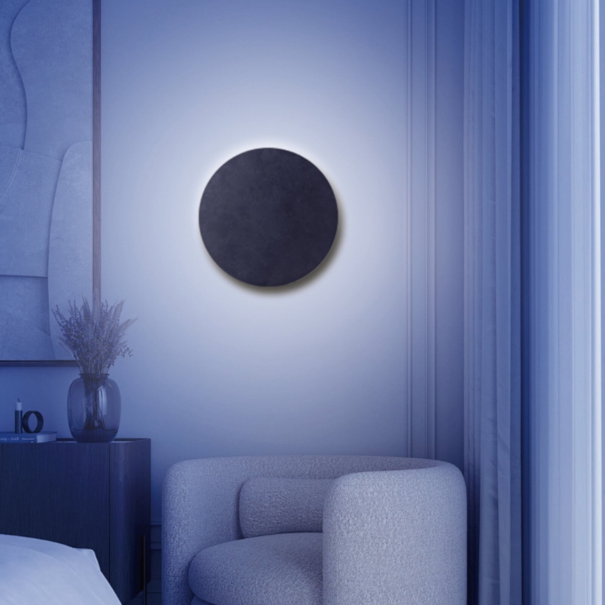 Aigostar - LED Stmívatelné nástěnné svítidlo MESH Smart LED/12W/230V 2700-6500K černá