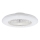 Aigostar - LED Stmívatelné stropní svítidlo s ventilátorem LED/40W/230V 2700-6500K pr. 48,5 cm bílá + dálkové ovládání