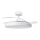 Aigostar - LED Stmívatelné stropní svítidlo s ventilátorem MESH LED/50W/230V 2700-6500K bílá + dálkové ovládání