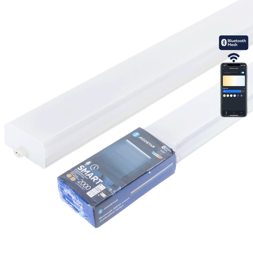 Aigostar - LED Stmívatelné zářivkové svítidlo MESH LED/18W/230V 3000-6500K