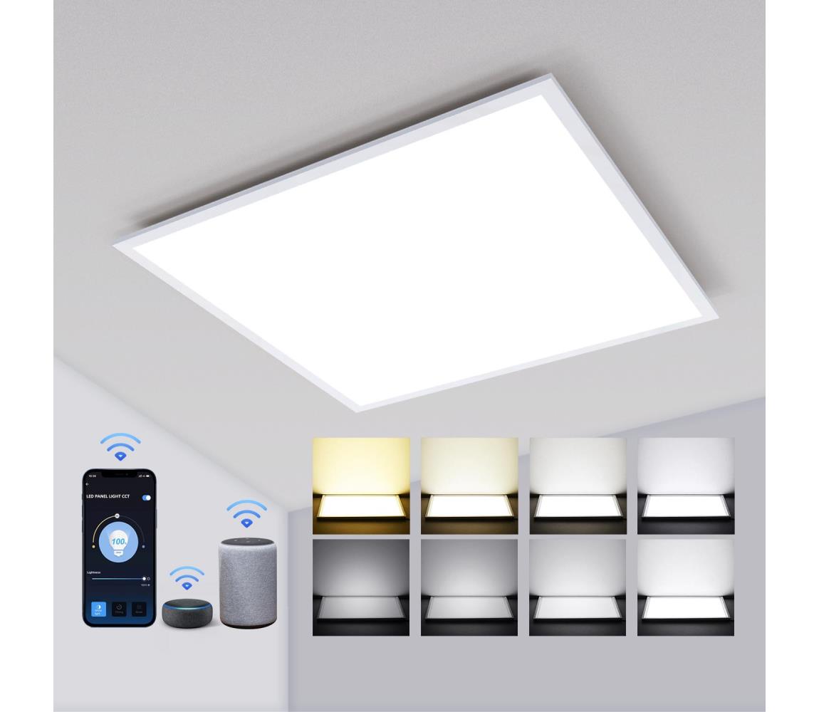 Aigostar Aigostar - LED Stmívatelný podhledový panel 32W/230V Wi-Fi 59,5x59,5 cm AI0056