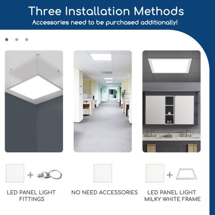 Aigostar - LED Stmívatelný podhledový panel 32W/230V Wi-Fi 60x60 cm