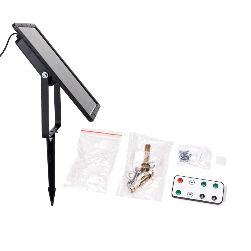 Aigostar - LED Stmívatelný solární pásek LED/10W/3,2V 10 m 2700K IP65 8000 mAh + dálkové ovládání