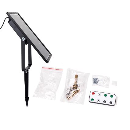 Aigostar - LED Stmívatelný solární pásek LED/10W/3,2V 10 m 6500K IP65 8000 mAh + dálkové ovládání
