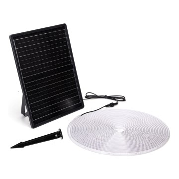 Aigostar - LED Stmívatelný solární pásek LED/20W/3,2V 20 m 2700K IP65 + dálkové ovládání