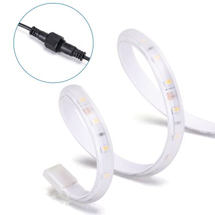 Aigostar - LED Stmívatelný solární pásek LED/20W/3,2V 20 m 6500K IP65 + dálkové ovládání