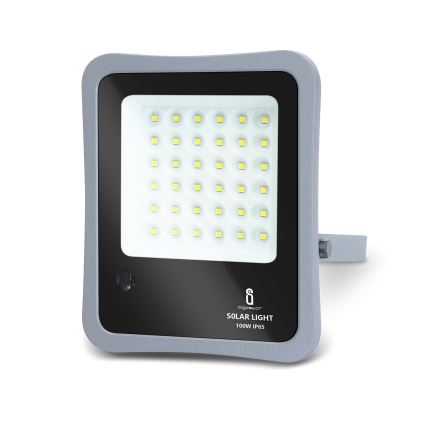 Aigostar - LED Stmívatelný solární reflektor LED/100W/3,2V IP65 10000 mAh + DO