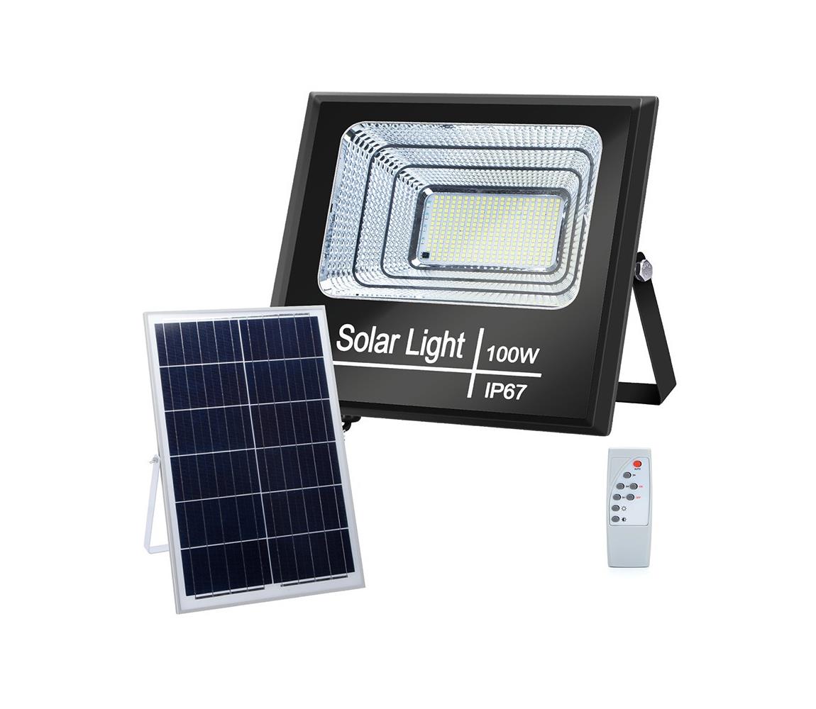  B.V.  - LED Stmívatelný solární reflektor LED/100W/3,2V IP67 + DO 