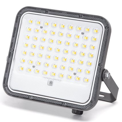 Aigostar - LED Stmívatelný solární reflektor LED/100W/3,4V 3000/4000/6500K IP66 + dálkové ovládání