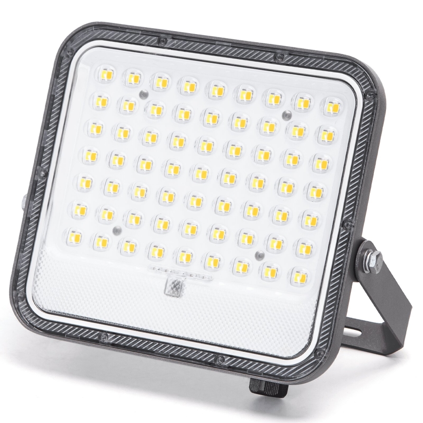 Aigostar - LED Stmívatelný solární reflektor LED/100W/3,4V 3000/4000/6500K IP66 + dálkové ovládání