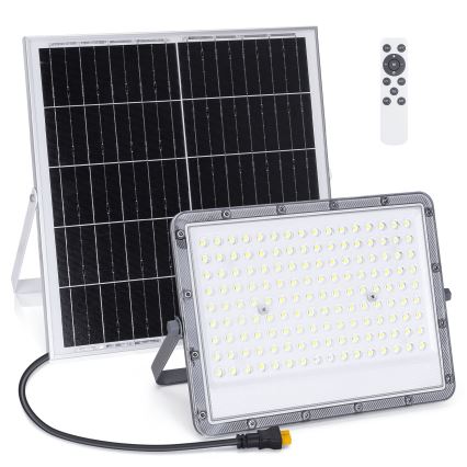 Aigostar - LED Stmívatelný solární reflektor LED/200W/3,4V 20000 mAh IP65 + dálkové ovládání