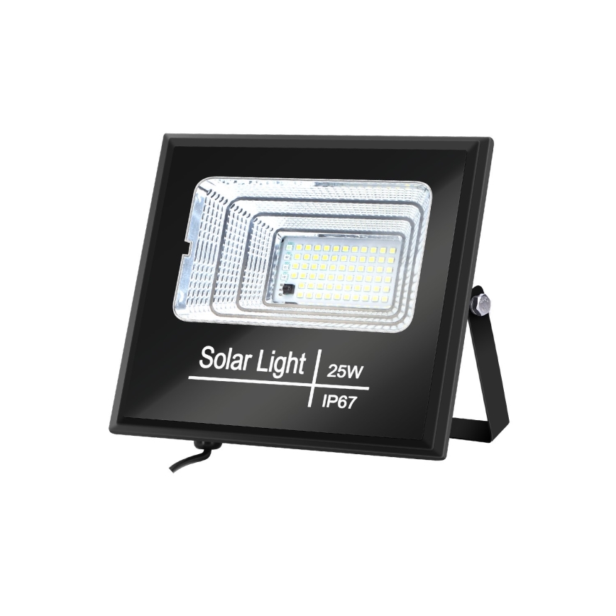 Aigostar - LED Stmívatelný solární reflektor LED/25W/3,2V IP67 5000 mAh + dálkové ovládání