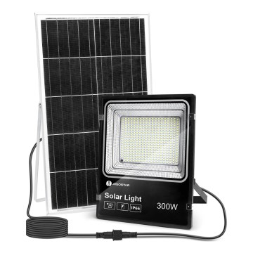 Aigostar - LED Stmívatelný solární reflektor LED/300W/3,2V IP66 + dálkové ovládání