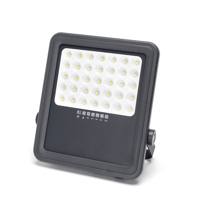 Aigostar - LED Stmívatelný solární reflektor LED/300W/3,4V IP65 + dálkové ovládání