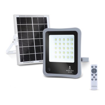 Aigostar - LED Stmívatelný solární reflektor LED/30W/3,2V 20000 mAh IP67 + DO