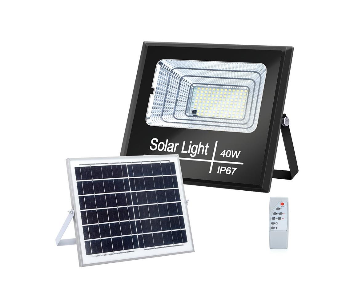  B.V.  - LED Stmívatelný solární reflektor LED/40W/3,2V IP67 + DO 