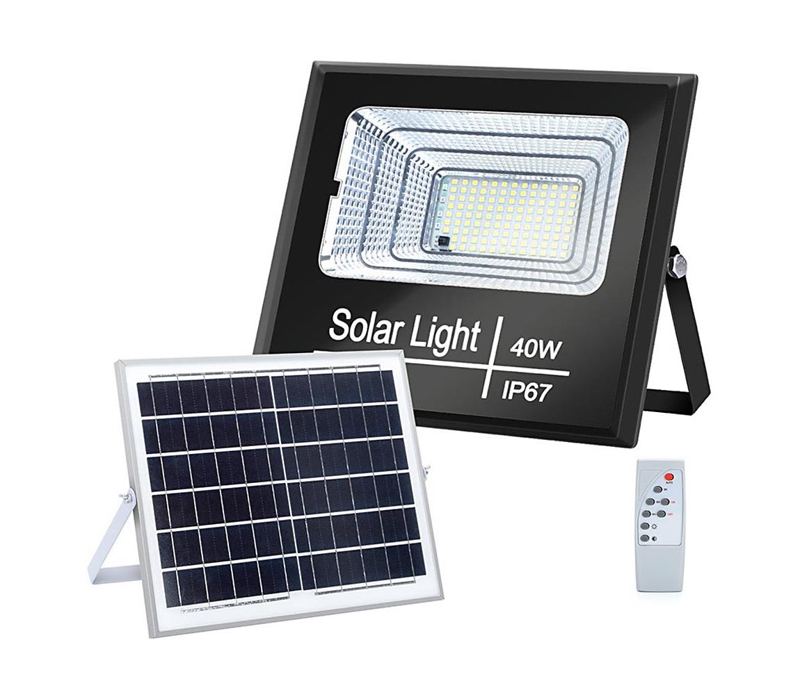 Aigostar B.V. Aigostar - LED Stmívatelný solární reflektor LED/40W/3,2V IP67 + DO AI0064