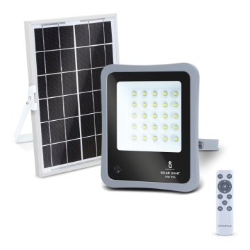 Aigostar - LED Stmívatelný solární reflektor LED/50W/3,2V IP65 + DO