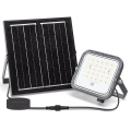 Aigostar - LED Stmívatelný solární reflektor LED/50W/3,4V 3000/4000/6500K IP66 4000 mAh + dálkové ovládání