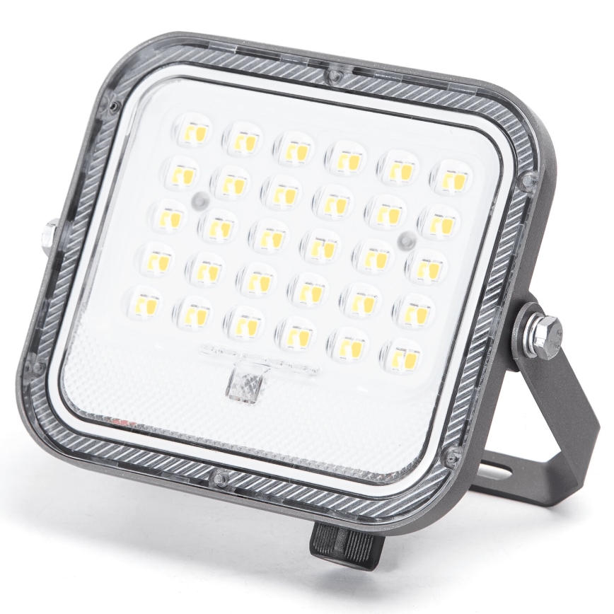 Aigostar - LED Stmívatelný solární reflektor LED/50W/3,4V 3000/4000/6500K IP66 4000 mAh + dálkové ovládání