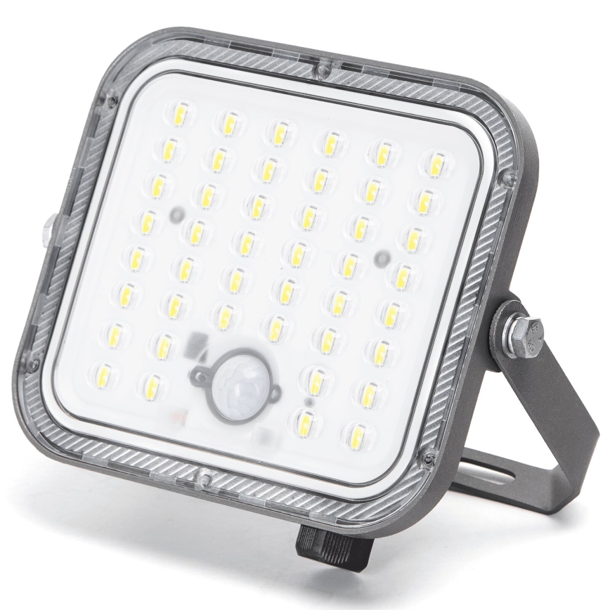 Aigostar - LED Stmívatelný solární reflektor se senzorem LED/80W/3,4V 6500K IP66 4000 mAh + dálkové ovládání