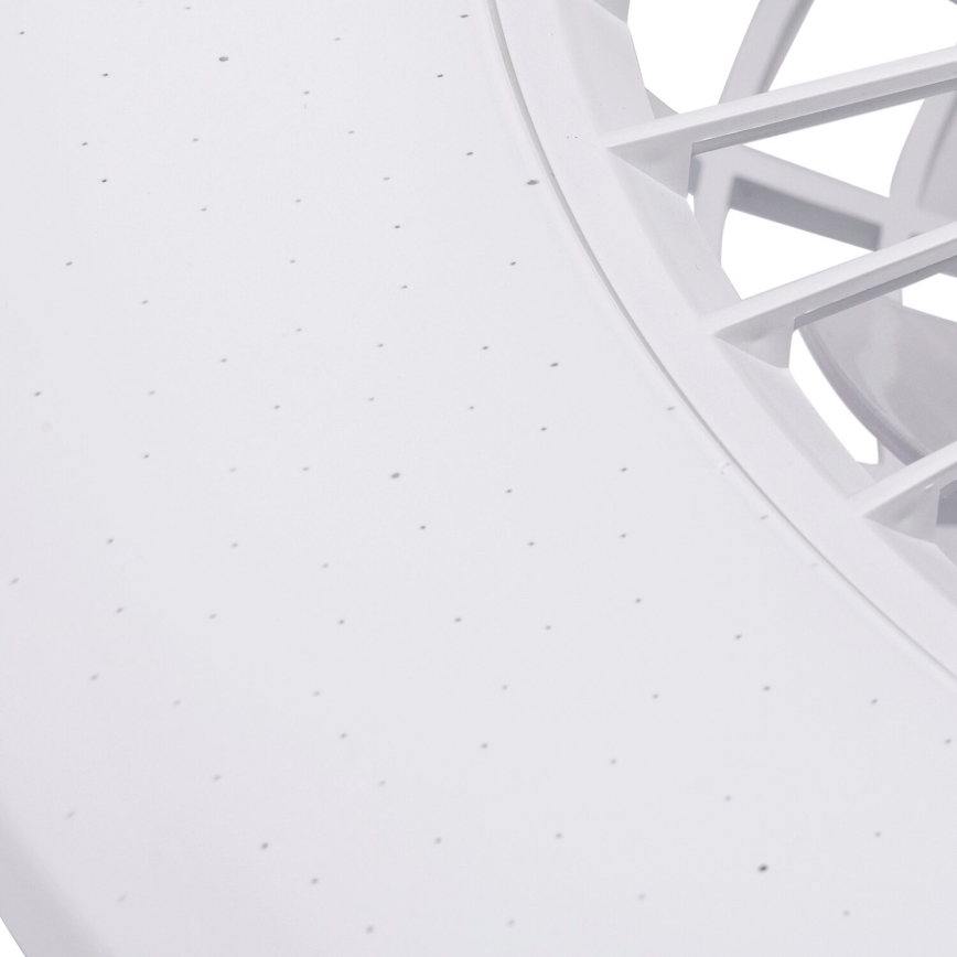 Aigostar - LED Stmívatelný stropní ventilátor LED/40W/230V 2700-6500K pr. 49 cm + dálkové ovládání bílá