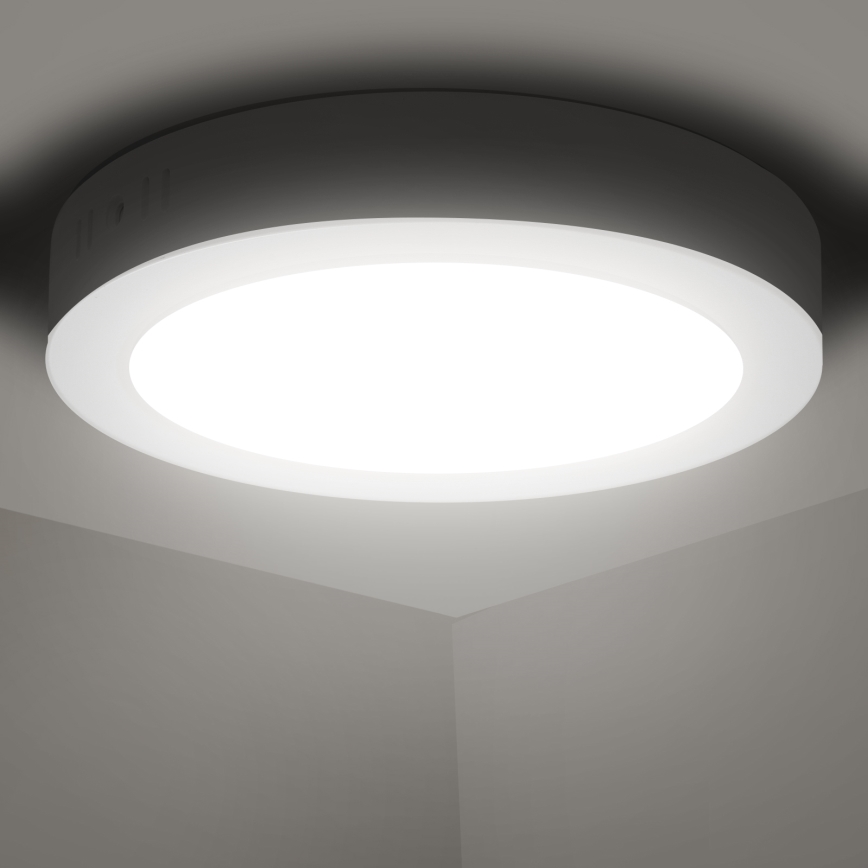 Aigostar - LED Stropní přisazené svítidlo LED/12W/230V pr. 17,4 cm 4000K bílá