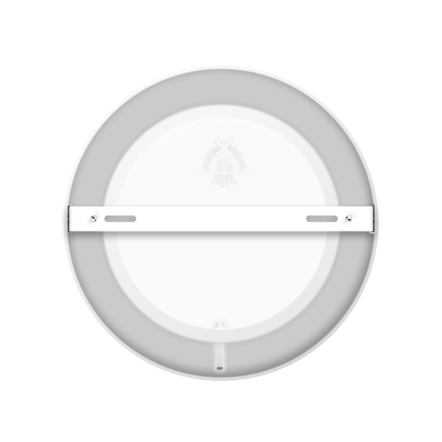 Aigostar - LED Stropní přisazené svítidlo LED/12W/230V pr. 17,4 cm 4000K bílá