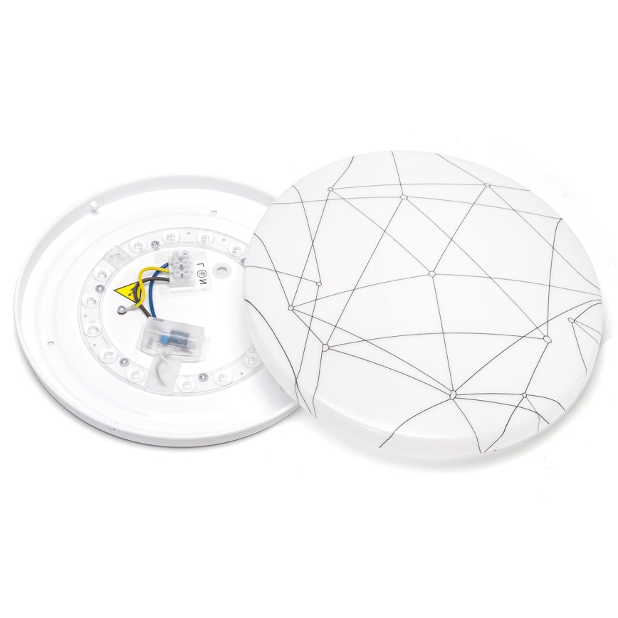 Aigostar - LED Stropní svítidlo LED/12W/230V 3000K pr. 26cm