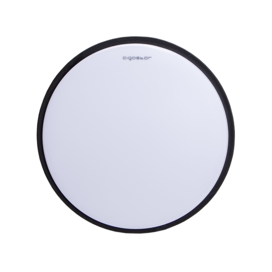 Aigostar - LED Stropní svítidlo LED/12W/230V 4000K pr. 23 cm černá