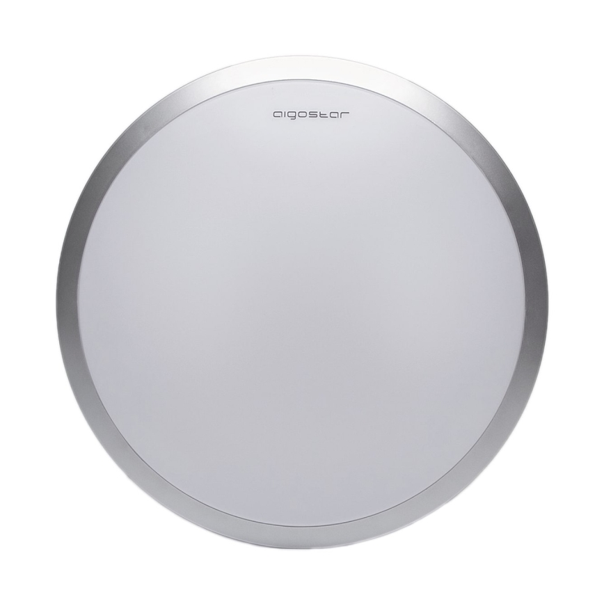 Aigostar - LED Stropní svítidlo LED/18W/230V 4000K matný chrom