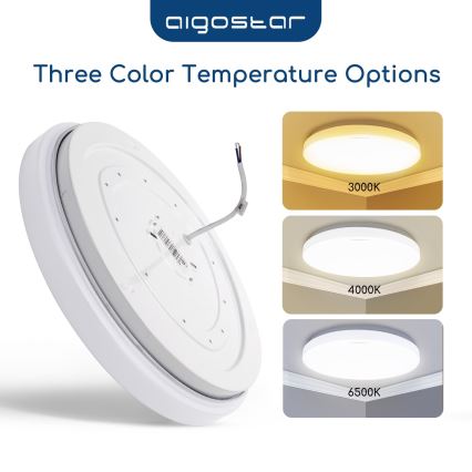 Aigostar - LED Stropní svítidlo LED/20W/230V 6500K