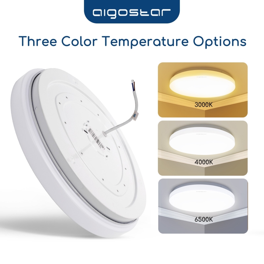 Aigostar - LED Stropní svítidlo LED/20W/230V 6500K