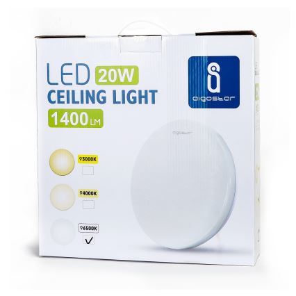 Aigostar - LED Stropní svítidlo LED/20W/230V 6500K