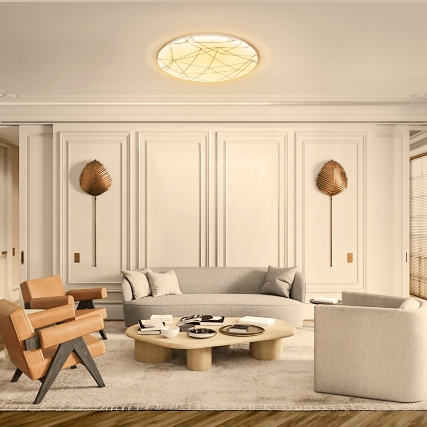 Aigostar - LED Stropní svítidlo LED/36W/230V 3000K pr. 38cm