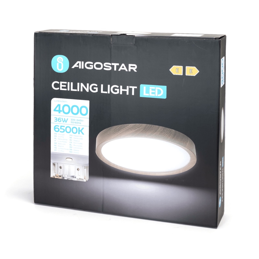 Aigostar - LED Stropní svítidlo LED/36W/230V 6500K pr. 48,1 cm