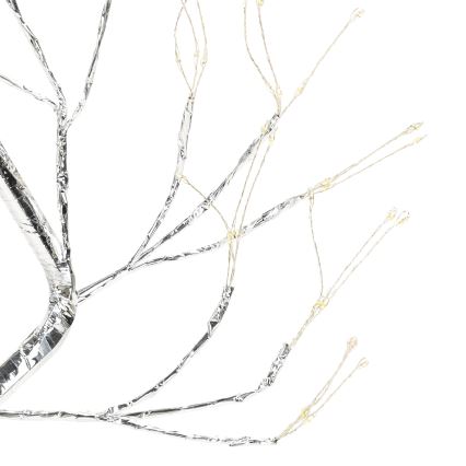 Aigostar - LED Vánoční dekorace 108xLED/3xAA/8 funkcí 45cm teplá bílá