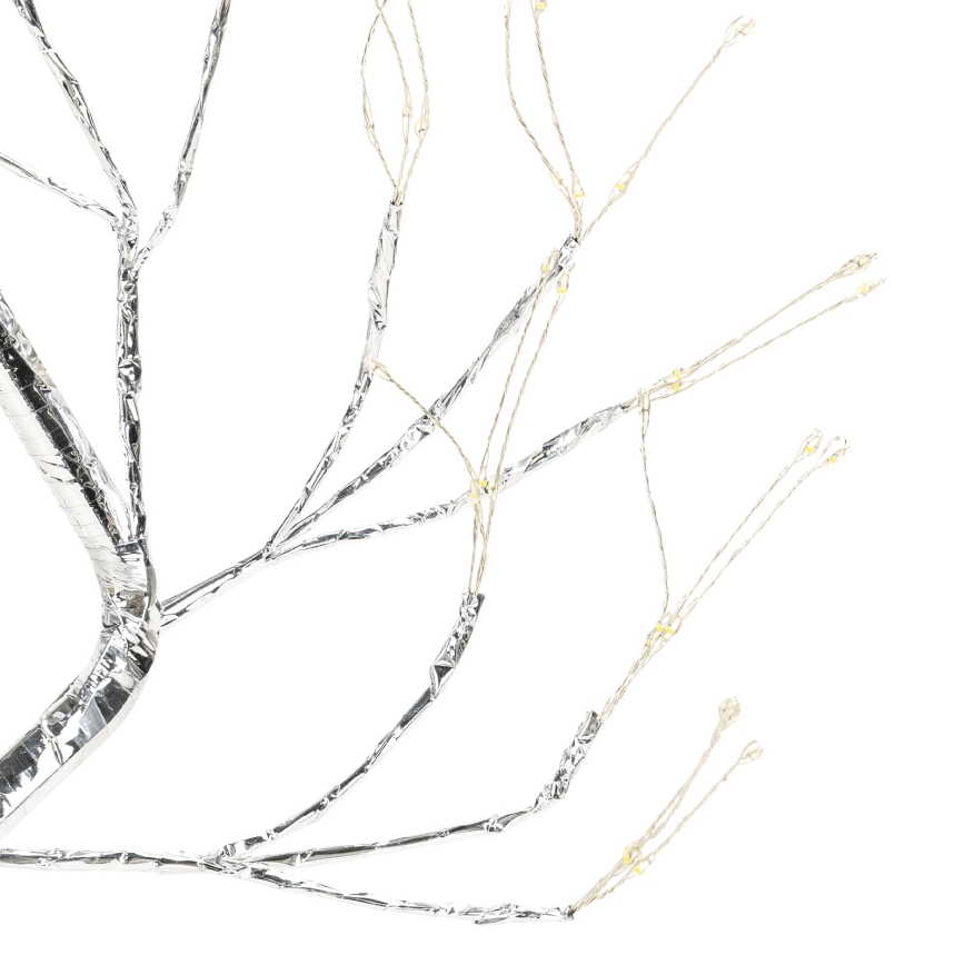 Aigostar - LED Vánoční dekorace 108xLED/3xAA/8 funkcí 45cm teplá bílá