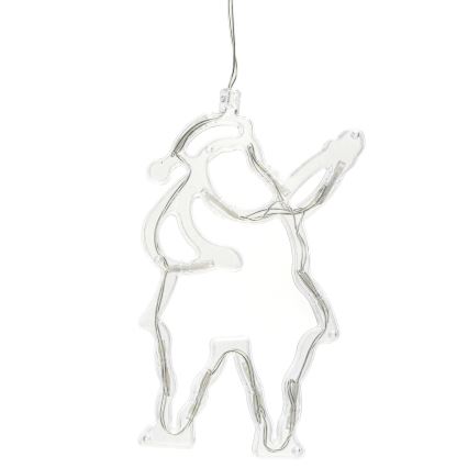 Aigostar - LED Vánoční dekorace 10xLED/3xAAA Santa Claus 20 cm