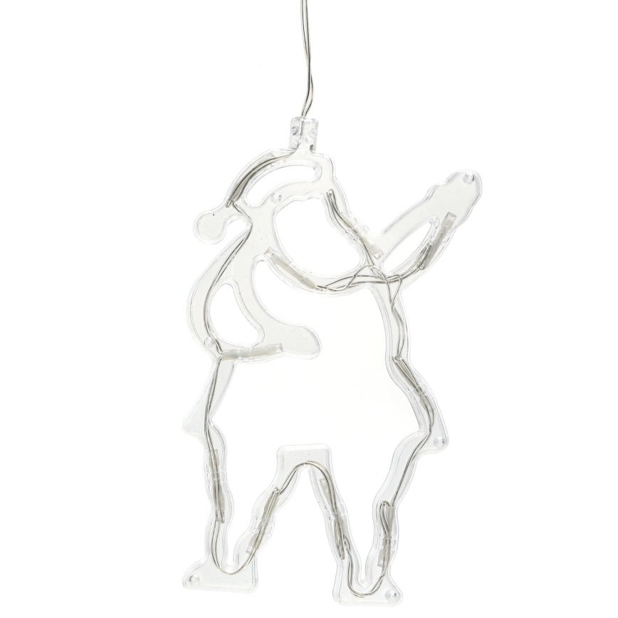 Aigostar - LED Vánoční dekorace 10xLED/3xAAA Santa Claus 20 cm