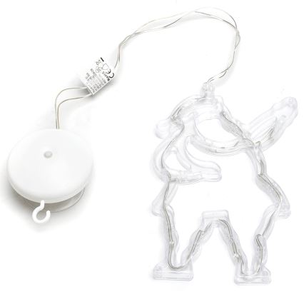 Aigostar - LED Vánoční dekorace 10xLED/3xAAA Santa Claus 20 cm