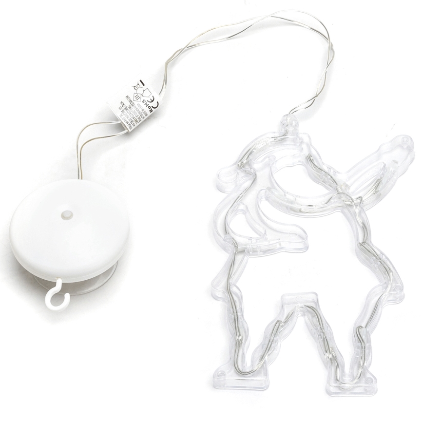 Aigostar - LED Vánoční dekorace 10xLED/3xAAA Santa Claus 20 cm