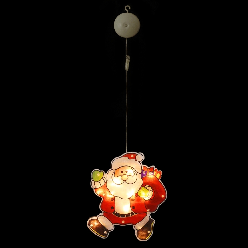 Aigostar - LED Vánoční dekorace LED/3xAAA Santa 45cm